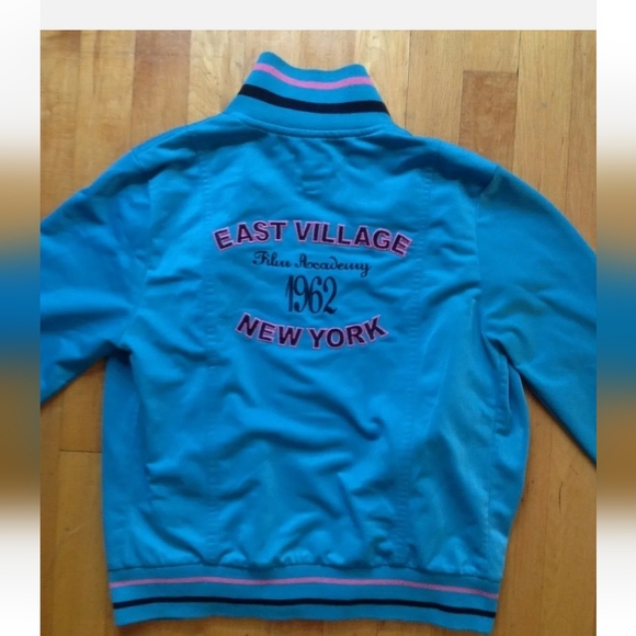 Wet Seal East Village New York Film Academy 1962 Sweat Jacket Size Medium Vintag - Picture 1 of 13